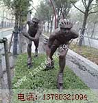 滑旱冰雕塑