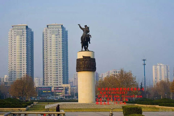 博創制作的廣場雕塑