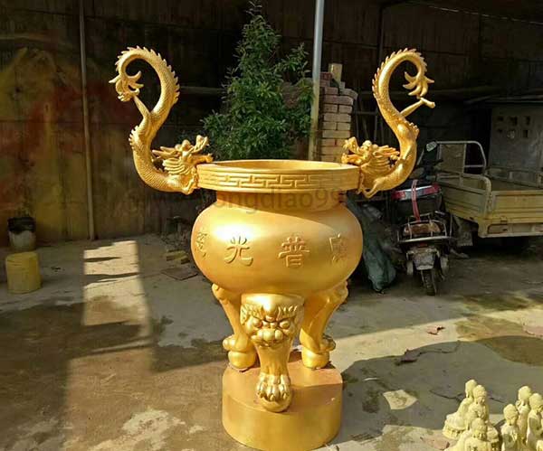 鎏金銅香爐
