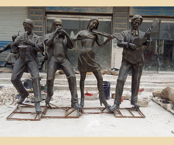 校園藝術(shù)雕塑－演奏